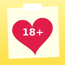 Fiktock Logo Herz 18+